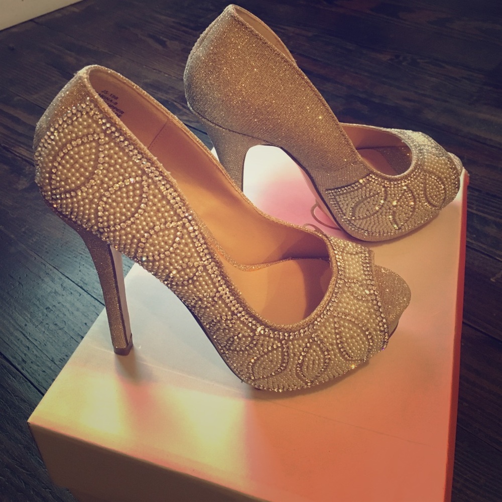 COPY - De Blossom Collection sparkle  heels